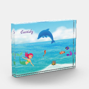 Vergnügen am Sonnenhüdchen Dolphin Beach Personali Fotoblock