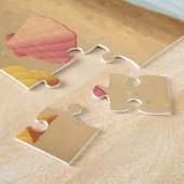 Vergnügen am Sonnenhüdchen Dolphin Beach Personali Puzzle (Seite)