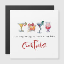 Vergnügen für die Weihnachtscocktails Weihnachtska