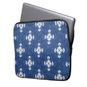 Vergnügen in Blau... Laptopschutzhülle (Vorderseite Links)