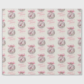 Vergnügen Moderne Disco Ball Ornament Schöne Ferie Geschenkpapier (Flach)