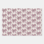 Vergnügen Moderne Disco Ball Ornament Schöne Ferie Geschenkpapier Set (Vorderseite 3)