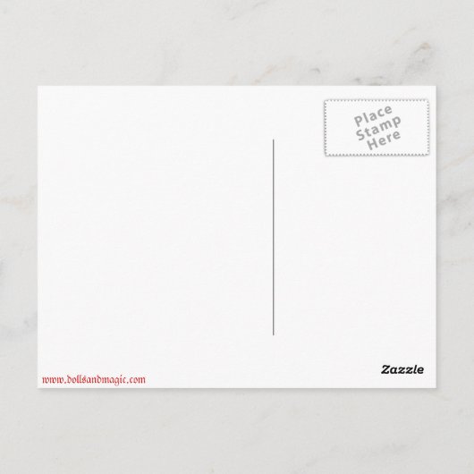 Vergnügen Postkarte (Rückseite)