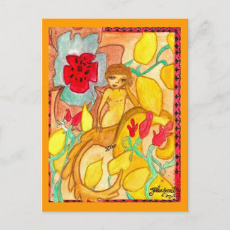 Vergnügen Postkarte