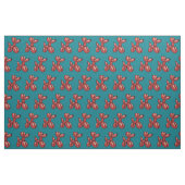 Vergnügen, rote Ballontiere mit benutzerdefinierte Stoff (Fat Quarter (45,7 x 55,9 cm))
