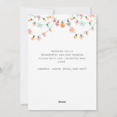 Vergnügen Sie sich bei tropischen Weihnachten (Rückseite)