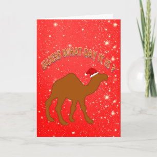 Vergnügen Sie sich mal, wann Weihnachten Spaß ist Karte