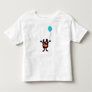 Vergnügen Sie sich mit beängstigendem Monster mit  Kleinkind T-shirt