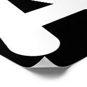 Vergnügen Sie sich mit einem Briefkastenkostüm für Poster (Ecke)