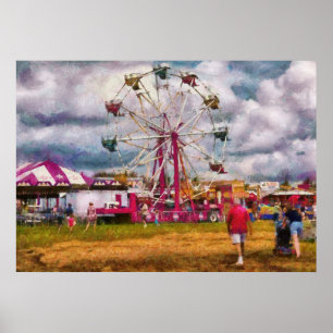 Vergnügen - Spaß am Riesenrad Poster