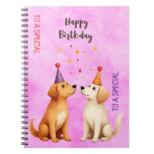 Vergnügen & Spaß Notizblock (Vorderseite)