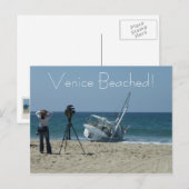 Vergnügen Venedig Beach Postcard! Postkarte (Vorne/Hinten)