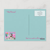 Vergnügen - Vintag Postkarte (Rückseite)