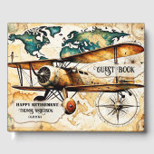 Vergnügen Vintager Flugzeugruhestand Gästebuch (Vorderseite)