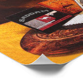 Vergnügen, zu brennen. poster (Ecke)