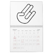 VERGNÜGENS-DIAGRAMM-KALENDER KALENDER (Mär 2026)