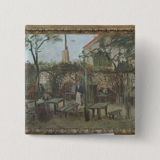 Vergnügens-Gärten Vincent van Goghs | bei Button (Vorderseite)