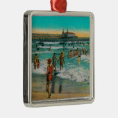 Vergnügens-Pier und Sun-Wohnzimmer Silbernes Ornament (Rechts)