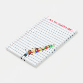 Vergnügst du mich? Lehrer Post-its-Hinweise Post-it Klebezettel (angewinkelt)