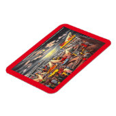 Vergnügungen, Meereshöhen, New Jersey Vintag Magnet (Linke Seite)