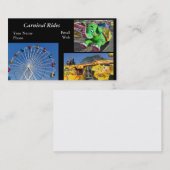 Vergnügungs- und Karnevalsfahrten Visitenkarte (Vorne/Hinten)