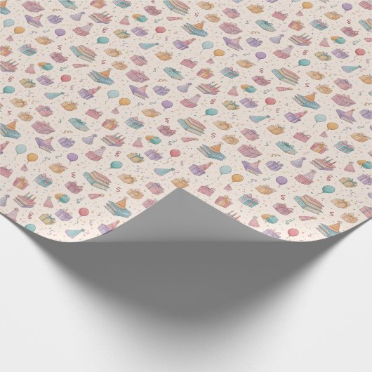 Vergnügungspapier, Kids Wrapping Paper Geschenkpapier (Ecke)