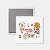 Vergnügungspark Fanatic Magnet (Vorderseite/Rückseite)