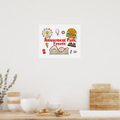 Vergnügungspark Fanatic Poster (Küche)