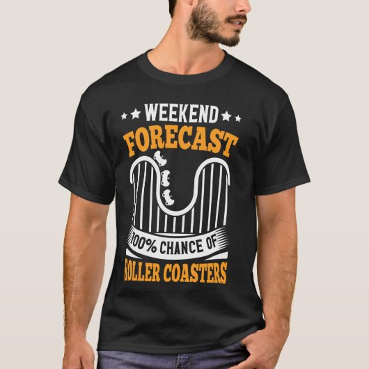 Vergnügungspark Funny Roller Untersetzer Vintages T-Shirt (Vorderseite)