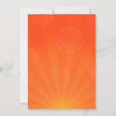 Vergnügungspark Geburtstagsfeier Einladung (Rückseite)