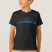 Vergnügungspark Heartbeat Roller Untersetzer T-Shirt (Vorderseite)