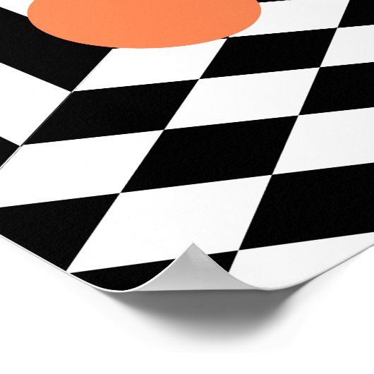 Vergnügungspark in farbenfrohen Balls im irometris Poster (Ecke)