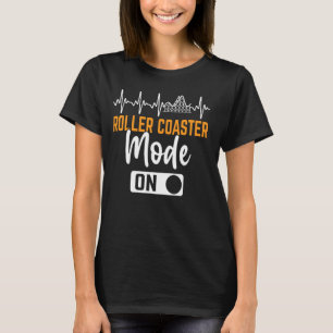 Vergnügungspark Lustige Achterbahn Vintage-Thema T-Shirt