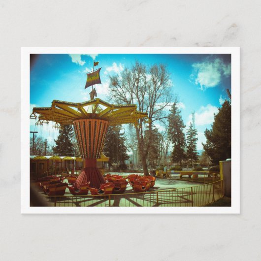 Vergnügungspark Nostalgia Postkarte (Vorderseite)