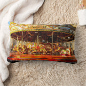 Vergnügungspark-Pferdekarussell-Wurfskissen Lendenkissen (Decke)