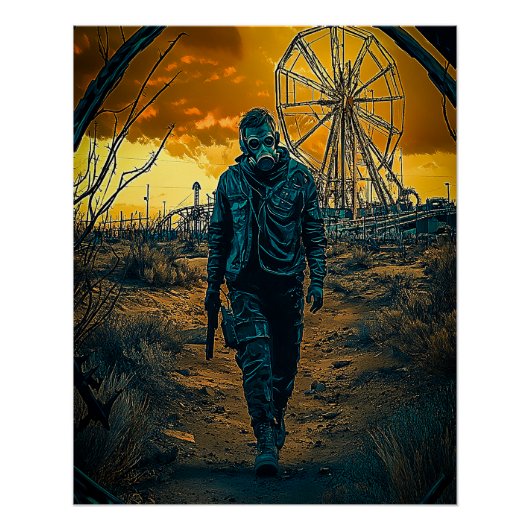 Vergnügungspark Poster (Vorderseite)