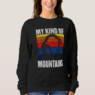 Vergnügungspark Rad Roller Untersetzer meine Art v Sweatshirt
