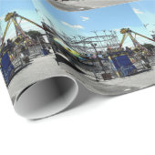 Vergnügungspark-Rollen-Untersetzer-alter Geschenkpapier (Rolleneckpunkt)