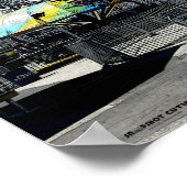 Vergnügungspark Roller Untersetzer Old Orchard Bea Poster (Ecke)