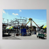 Vergnügungspark Roller Untersetzer Old Orchard Bea Poster (Vorne)