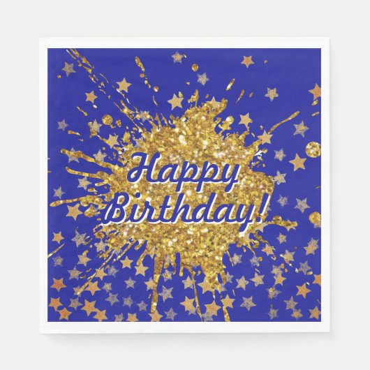 Vergnügungspark Rosa Funkeln Glitzer Graffiti Anst Serviette (Vorderseite)