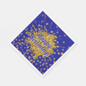 Vergnügungspark Rosa Funkeln Glitzer Graffiti Anst Serviette (Ecke)