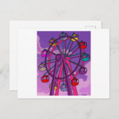 Vergnügungspark Vergnügungspark Vergnügungspark Postkarte (Vorne/Hinten)