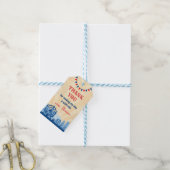 Vergnügungspark Vielen Dank für Ihre Unterstützung Geschenkanhänger (Mit Garn)