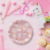 Vergnügungsparke Häuser Ferienwohnungen Städtische Pappteller (Party)