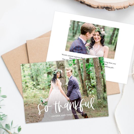 Vergnügungspräsentation Dankeskarte