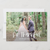 Vergnügungspräsentation Dankeskarte (Vorderseite)