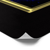 Vergo Zodiac Astrologie Design Poster (Ecke)