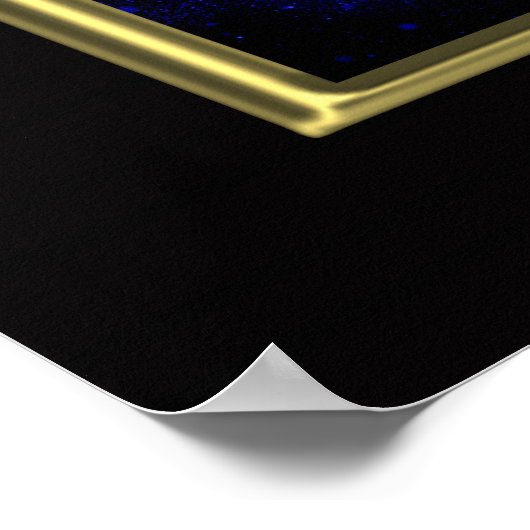 Vergo Zodiac Astrologie Design Poster (Ecke)