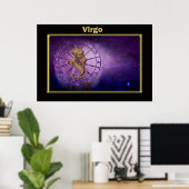 Vergo Zodiac Astrologie Design Poster (Heimbüro)